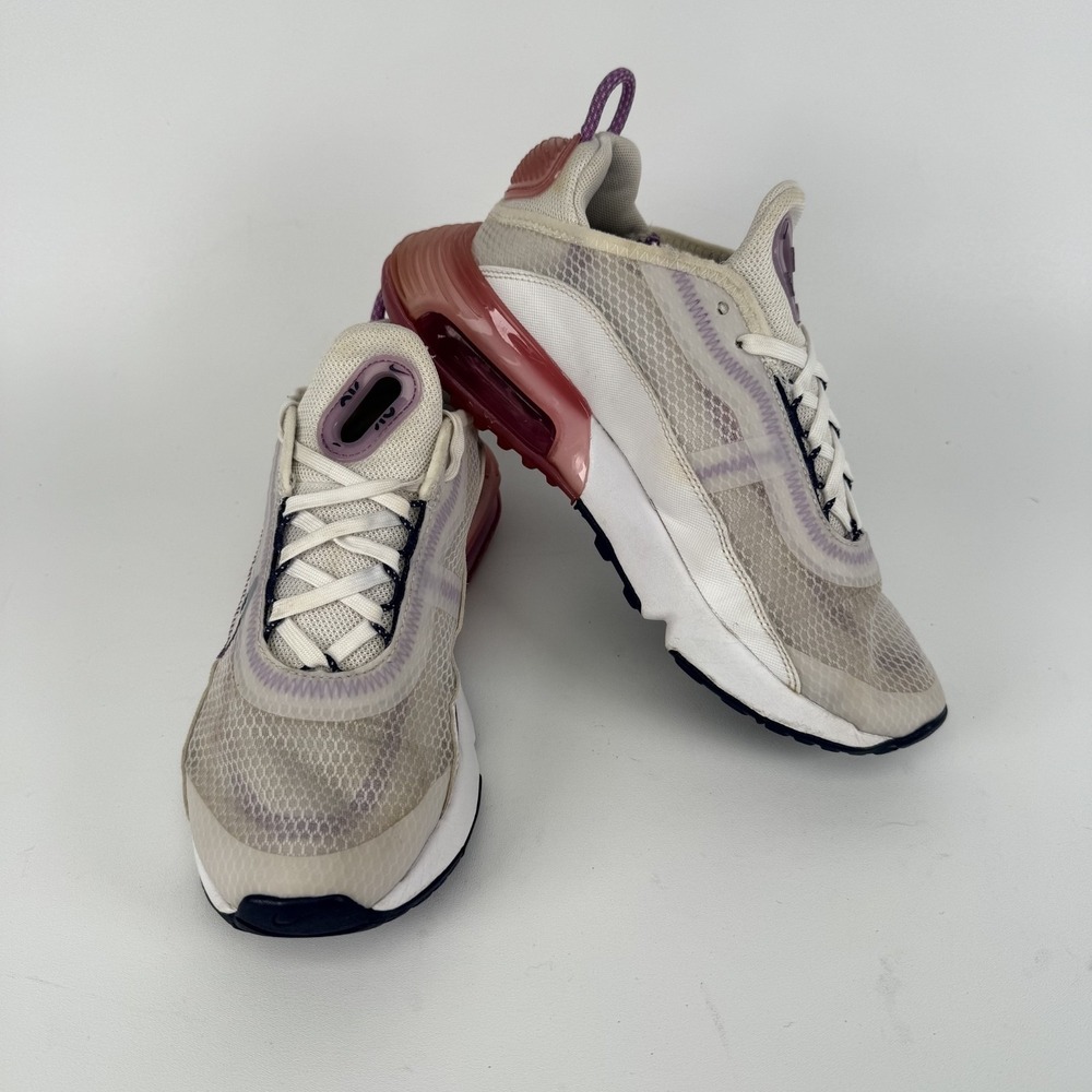 Nike Air‎ Max 2090 YOUTH Size 5Y White Pink Sneakers Athletic Running CJ4066-003